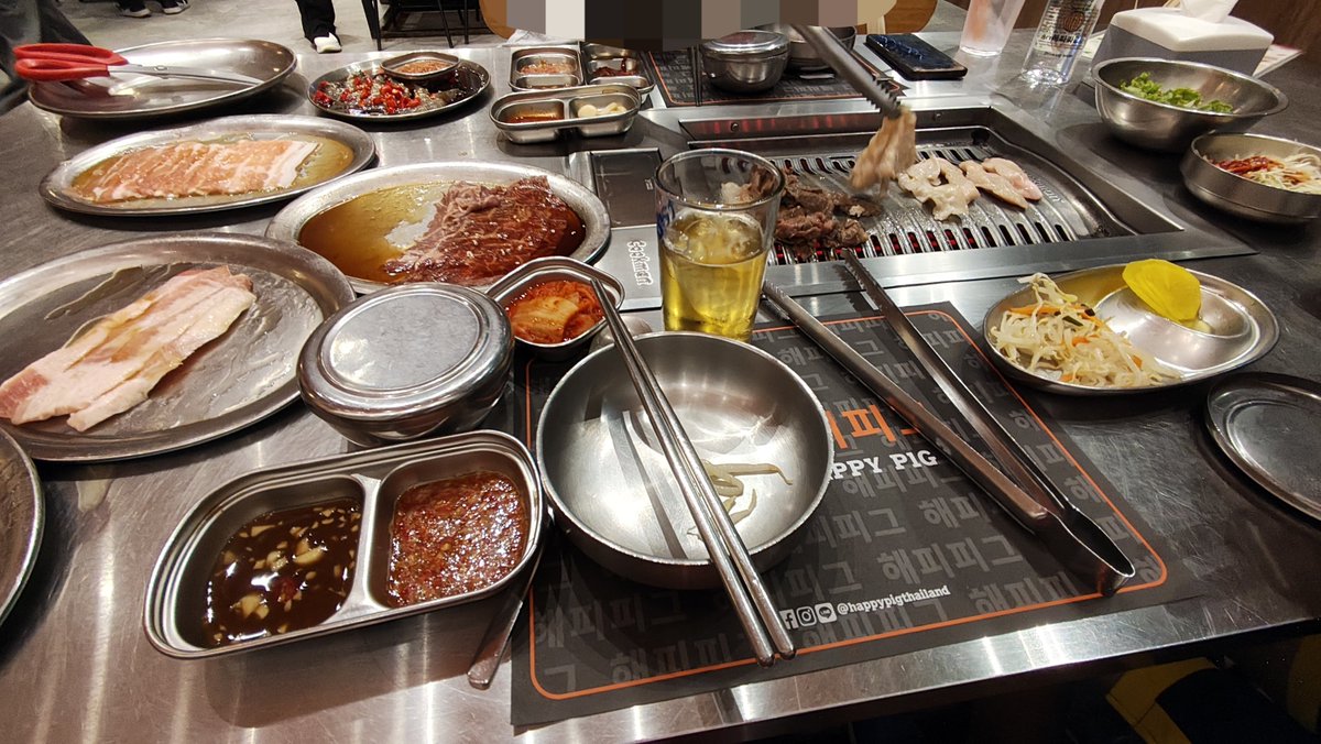 sankomthai's tweet photo. また来た韓国焼肉。
エビがたまんねー。
あー美味しかった。 https://t.co/JytPBvP1FK