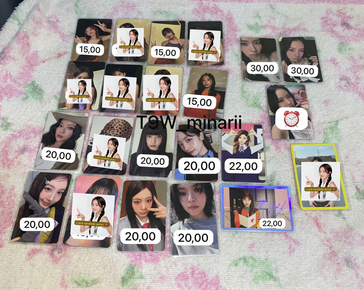 T9W_minarii's tweet photo. VENDA/VENDO TWICE E JISOO 

- valores na imagem + frete 
- ⁠frete calculado pelo super frete 
- ⁠prazo de envio de dez dias (podendo ser bem menos) 
- ⁠reservo com certeza de compra (caso não tenha certeza, não reserve) 
- ⁠mando fotos e vídeos no pv  caso tenha certeza de que vai levar 
- ⁠ainda não tenho feedbacks, é a minha primeira venda🥹 (deixo por dentro de tudo e tiro todas as dúvidas) 

🏷️ vendo venda photocard twice kpop Jisoo blackpink compra compro procuro compro Nayeon Jeongyeon Momo sana Jihyo mina dahyun Chaeyoung Tzuyu Nay diaba