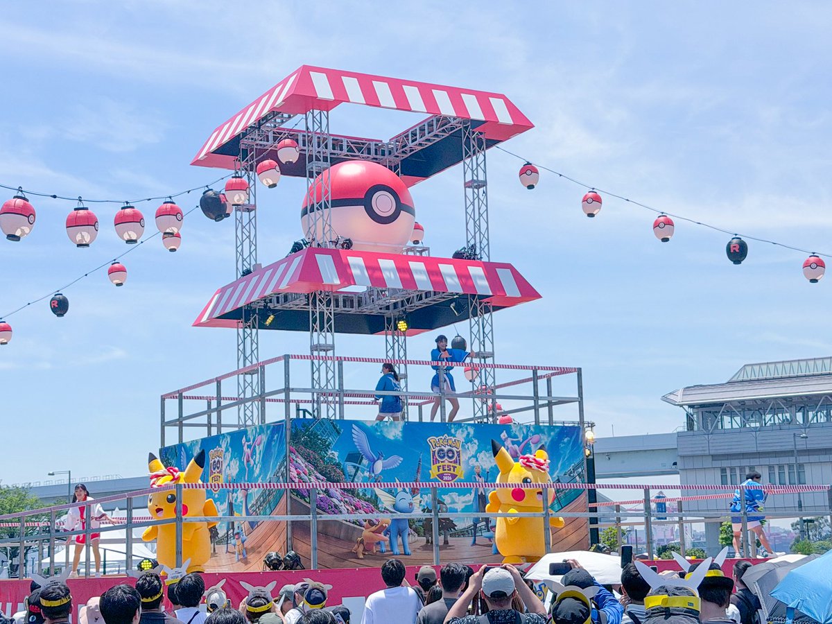 s_ppxiv's tweet photo. 東京GOフェス行ってきた〜⸜̑⸝͂
めっちゃ気をつけてたのに熱中症なったᴗ  ̫ ᴗ https://t.co/ONU37Tzfvr