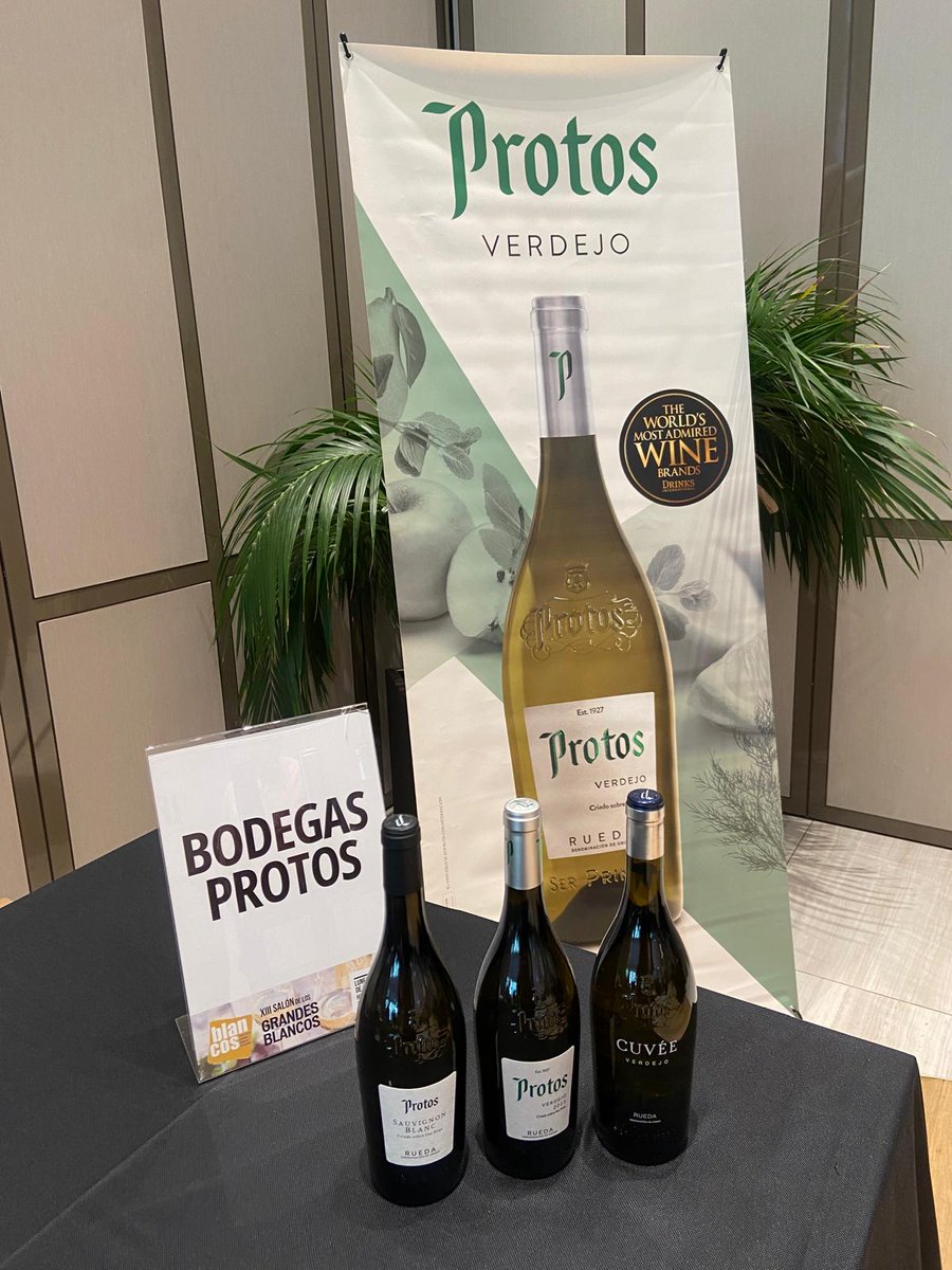 Bodegas_Protos's tweet photo. 🥂 Hoy nos vestimos de blanco en la XIII Edición del Salón de los Grandes Blancos.
#salongrandesblancosdeespaña https://t.co/XJlVpByD2X