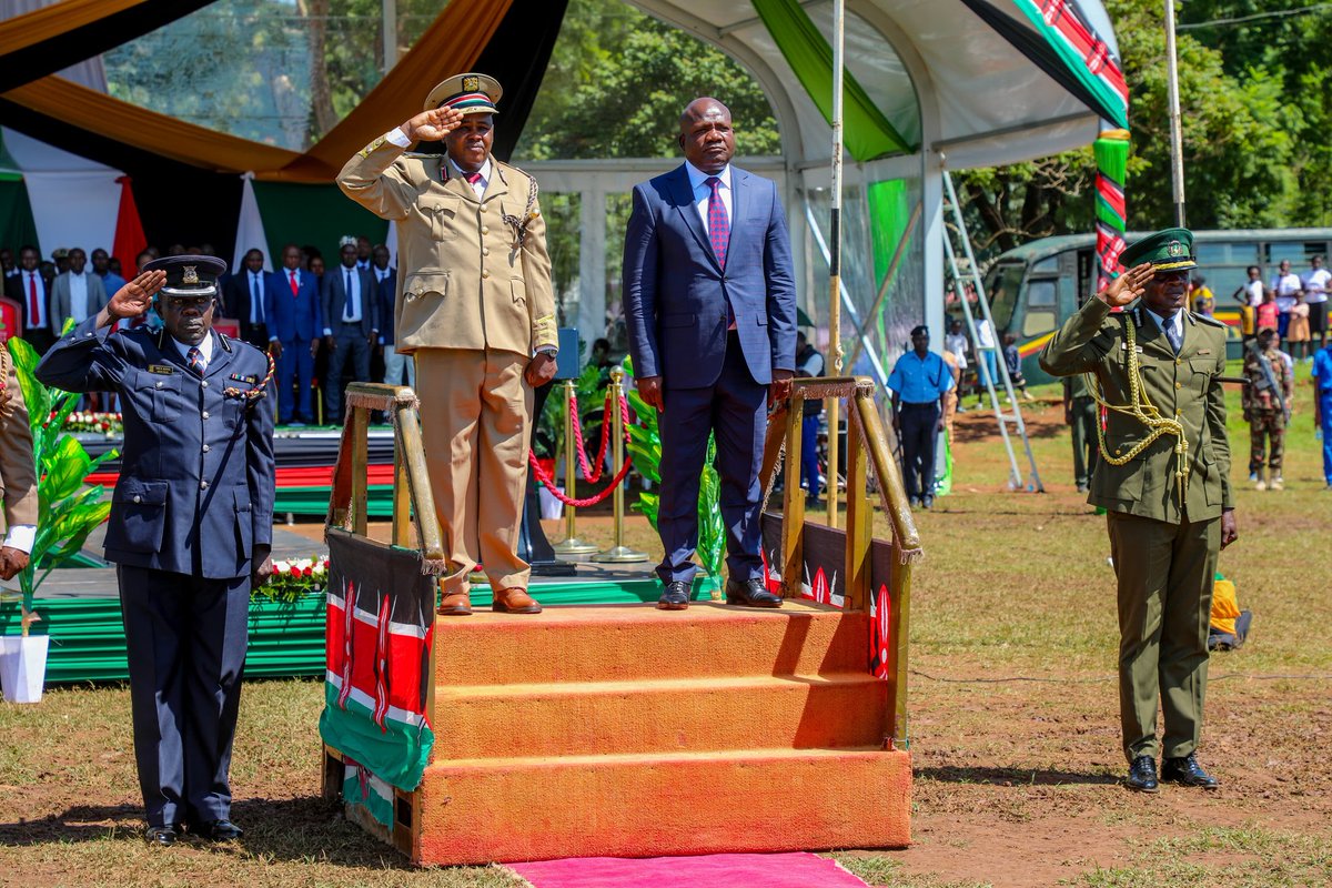 BarasaFernandes's tweet photo. Marked the 63rd Madaraka Day celebrations at Bomani Grounds in Mumias West Sub-County.

As we commemorate 63 years of self-governance, Kakamega County continues to make significant strides anchored on our six-point development agenda.

Among the major projects nearing completion this year are the Kakamega County Teaching and Referral Hospital and Bukhungu Stadium, both being implemented in collaboration with the National Government. 

Across the county, we have prioritised the construction of ECDE centres, health facilities, water projects, roads, and market infrastructure. This is a clear recognition that self-governance must translate into tangible development and a better quality of life for our people.

In attendance was the First Lady Prof. Janet Barasa, Deputy Governor Hon. Ayub Savula, County Commissioner Mr. James Rwaria, MCAs led by Speaker Hon. James Namatsi, the Executive and members of the public.