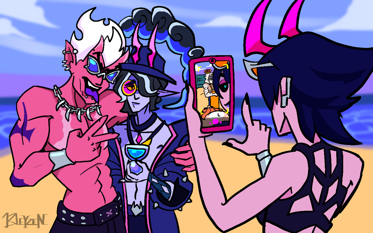 Bleyzen404's tweet photo. Sinful Shores
#Artoflegends https://t.co/EDJl3JqUKV