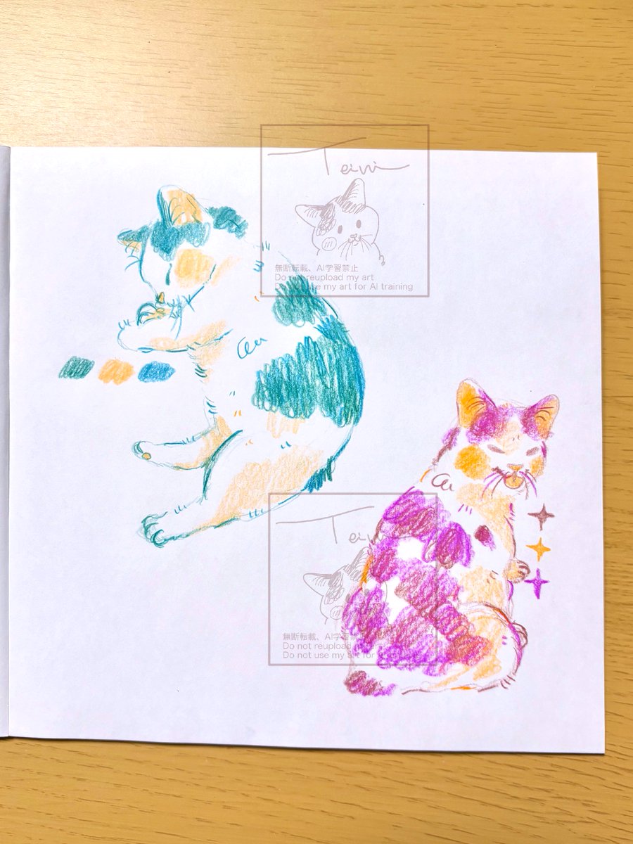teinitoi's tweet photo. 今日の落描きたち https://t.co/mgG5NiQBOJ