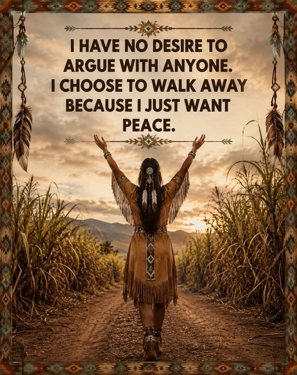 Native_Legends's tweet photo. Inner peace matters more than winning a pointless battle😇✨🖤 https://t.co/2kwCjjr2uZ