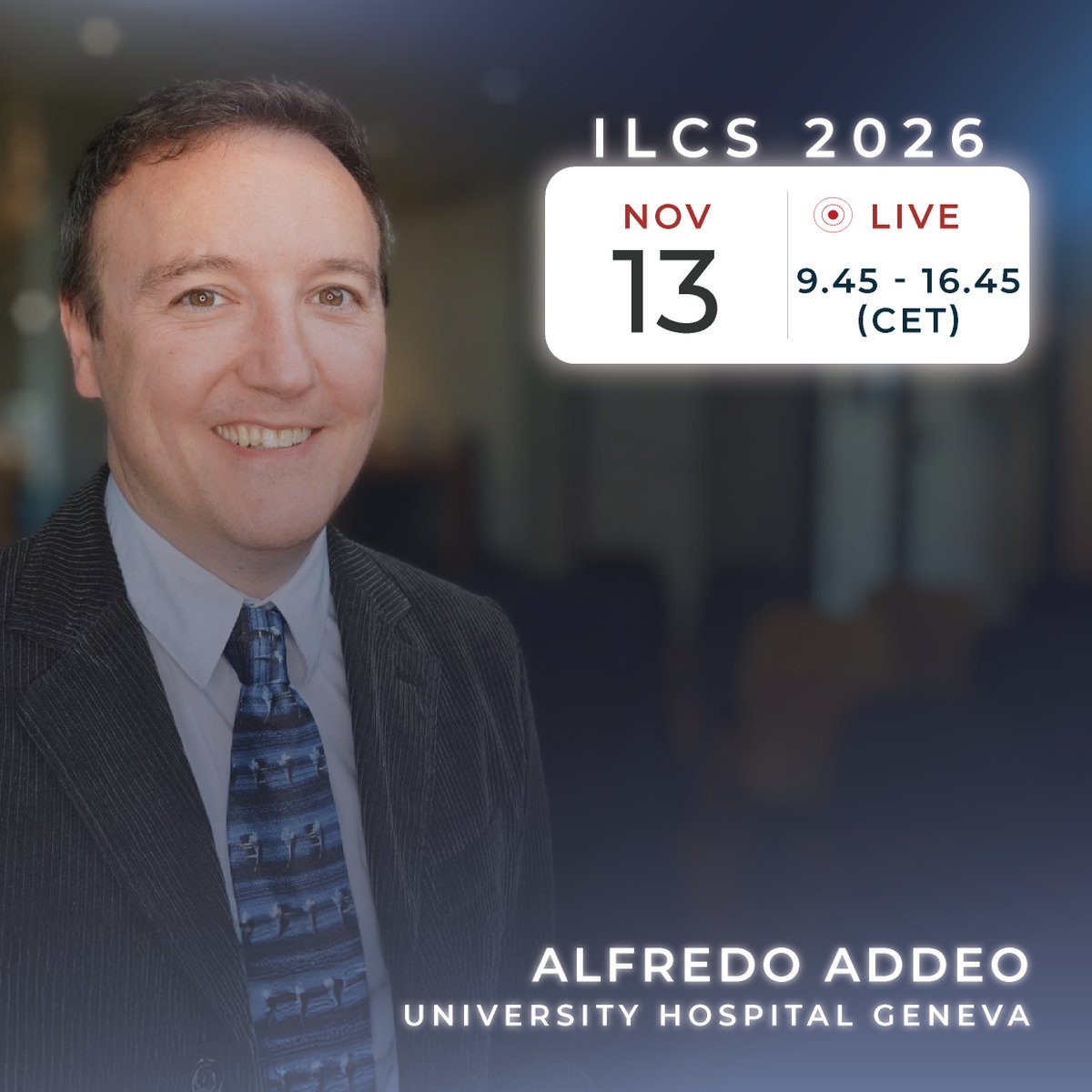 LungSummit's tweet photo. How should we structure future discussions to better address shifting paradigms in thoracic oncology?

For the 8th consecutive year, @peters_solange and @Alfdoc2 will co-chair the ILCS 2026. Bringing decades of clinical expertise from @OncoUNILCHUV & @hug_ge, they will guide the discussion on the most critical clinical developments and treatment algorithms in NSCLC and SCLC.

Join them live on 13ᵗʰ November and get registered ⬇️
https://t.co/ghJ4KnST0T