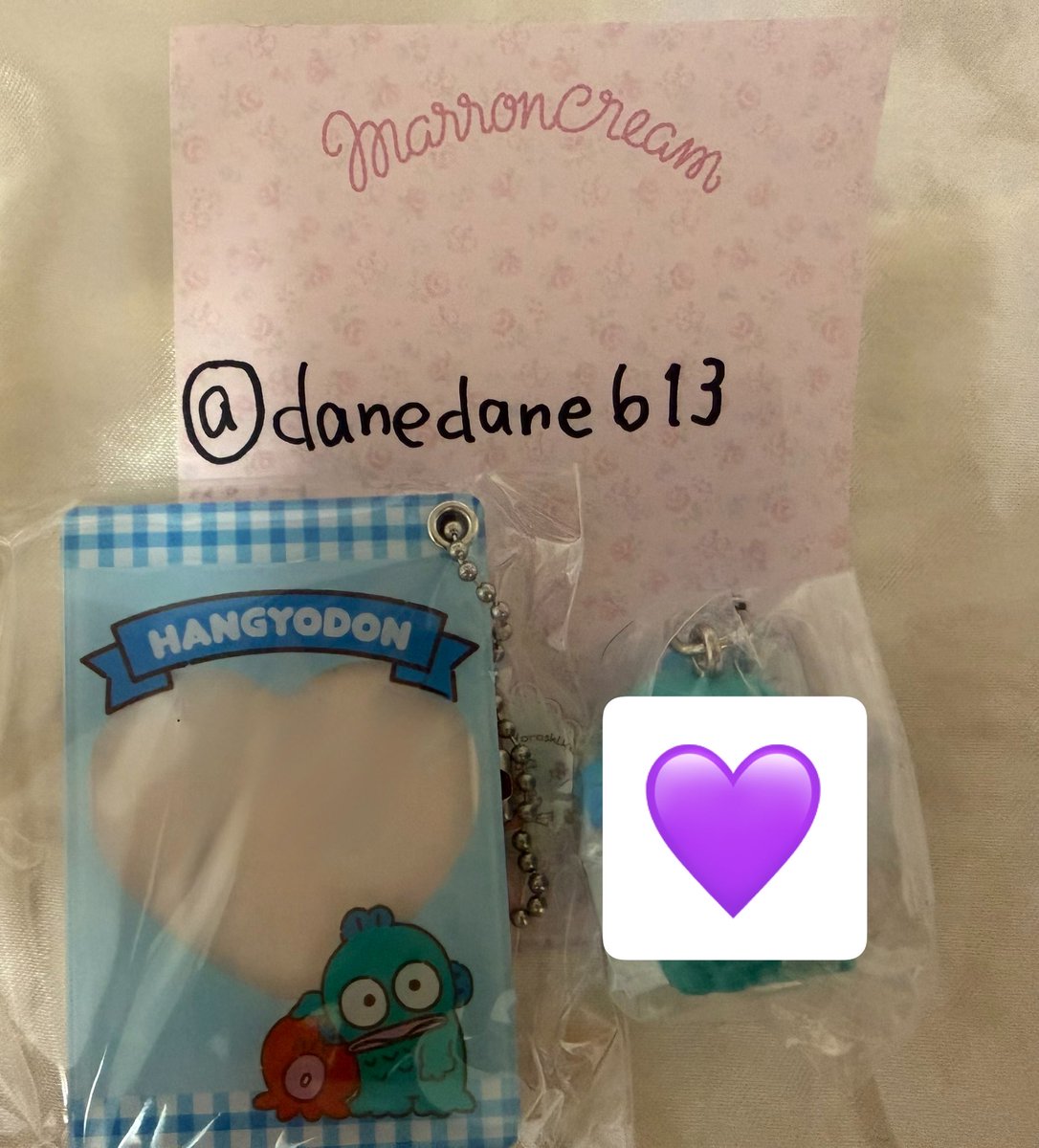 danedane613's tweet photo. サンリオキャラクターズ
いつも一緒フレームキーチェーン Part2

【譲】ハンギョドン

【求】定価または第1弾キティ

郵送または都内手渡し
お心あたりのある方はリプまでお願いいたします https://t.co/ODXQtfFEia