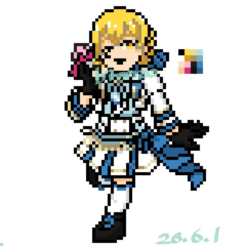 zom_bimzo's tweet photo. #bimzo絵
毎日8bit風チャレンジ
No.5:🍽️ 🍋 https://t.co/O3ficmxaY9