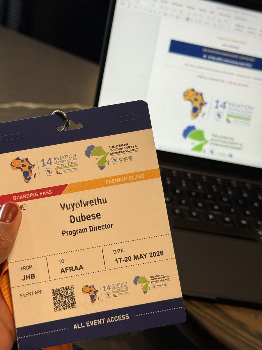 VDubese's tweet photo. A behind the scenes look at some moments from the 14th Aviation Stakeholders Convention Day 1 🇿🇦🎙️ https://t.co/5mltddsit8