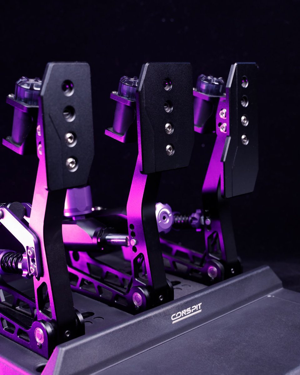 OfficialCONSPIT's tweet photo. CPP LITE | Competitive Performance

Born For Pros, Made For Everyone
🛒USA Webstore: https://t.co/Q2lBU8KOlt
🛒Authorized distributors:https://t.co/hLCxTVJMSe
📱 https://t.co/2gtu2cZVSz

#CONSPIT #ProDriversChoice #SimRacingWheel #SimRacing 
 #CPPLITE #HydraulicPedals https://t.co/k2G8rM4gTv