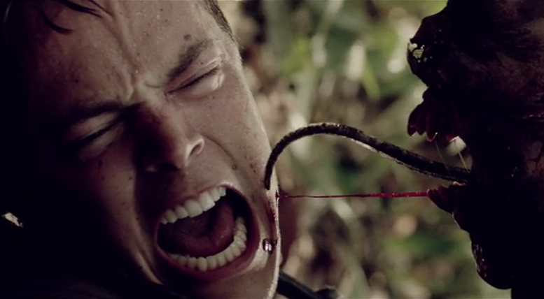 FilmsQuirky's tweet photo. #Indigenous (2014)
A group of friends travel to Panama where  a local woman guides them into the jungle. However, when their guide goes missing, they realize that they've stumbled into the lair of horrific, bloodthirsty creatures.
#CreatureFeature  #FilmsWithBite  #FilmX  📽️ 🎬 https://t.co/utOyFZerbj