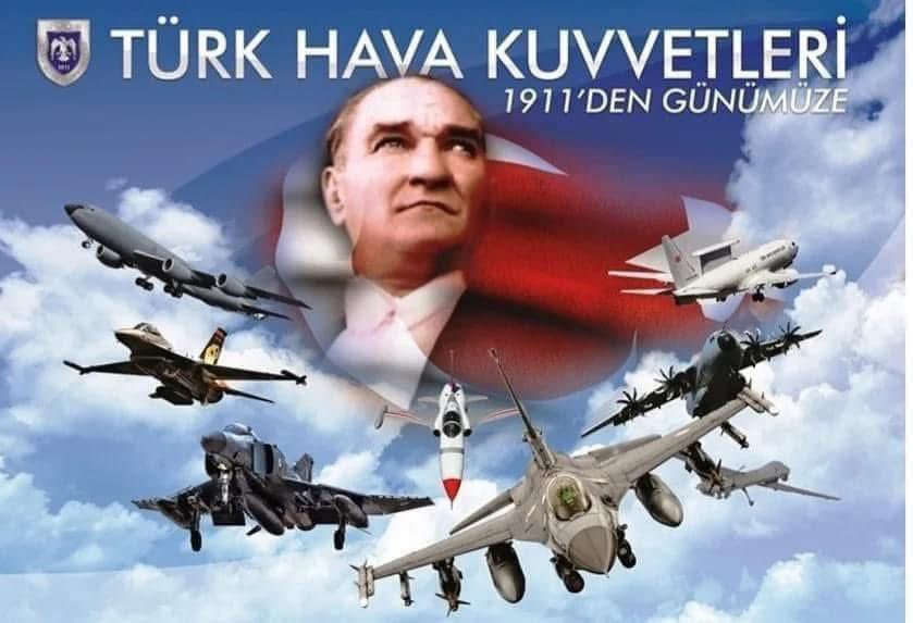 guraytezer's tweet photo. Bugün 37 yıl üniformasını şerefle taşımaktan gurur duyduğum Türk Hava Kuvvetlerinin 115 inci doğum günü. Çocuk yaşta havacılık aşkıyla İzmir Askeri Hava Lisesinde başlayıp, Hava Harp Okuluyla devam eden 37 yıl. Nice mutlu yıllara Türk HKK. 🥰✈️ https://t.co/4UZObh4fTx