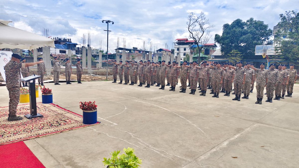 tiger69bn's tweet photo. Taking pledge against the use of Tobacco on "World No Tobacco Day" at Unit HQ 69 Bn CRPF,Mantripukhri..
#WorldNoTobaccoDay
#HealthyLife https://t.co/fHU4KW1y12