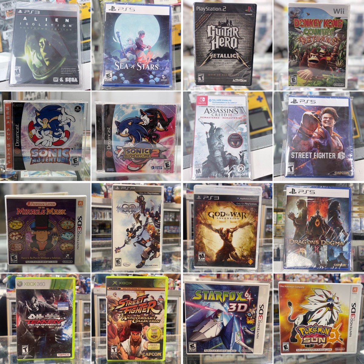 ElectricTownLLC's tweet photo. NEW TRADES! Available now @ https://t.co/fHtw0qDbsi

Always paying CASH for your video games! https://t.co/u5j7sC0Bzh