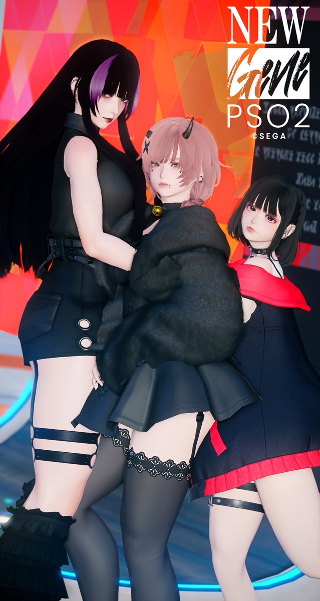 you_NGS_ship4's tweet photo. いつもの３人
#PSO2NGS_SS https://t.co/jFi0NrY4eu