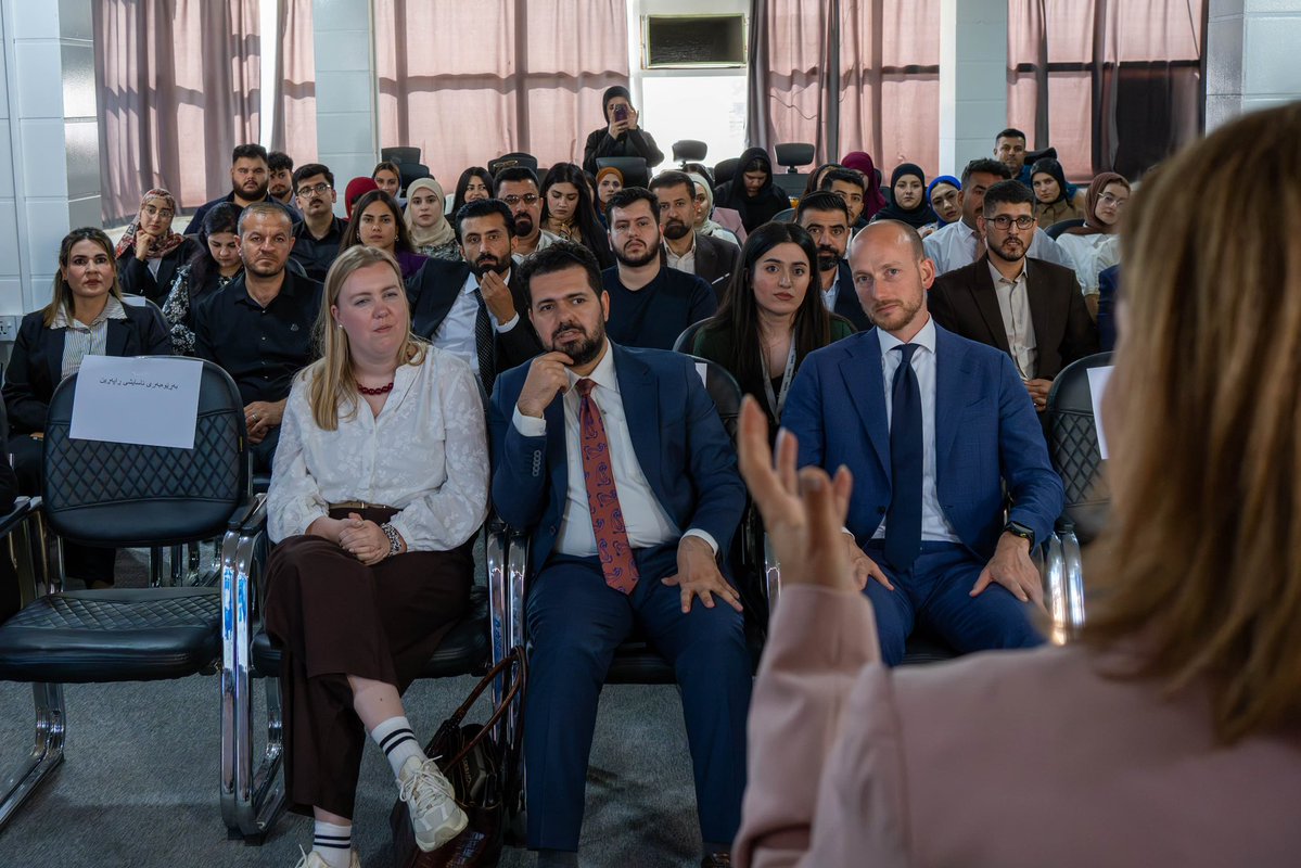 nlinkri's tweet photo. Bridging the gap between academic theory &amp; professional practice: that’s what the internship program of @SPARKorg as part of the Networks of Change project is about. 

78 youth from Ranya, Chamchamal &amp; Halabja are ready to start their journey within diverse companies! Good luck! https://t.co/HbWfSyDoNI
