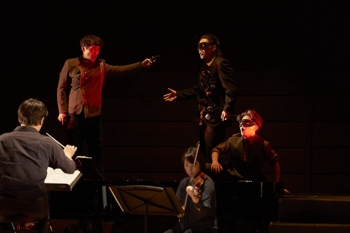OperaLabJapan's tweet photo. ✍🏻公演レポート vol.6🎭

◤　　Opera Lab Japan主催
　　5/23(土) @渋谷 伝承ホール
21世紀版 歌劇《ドン・ジョヴァンニ》
　　　　　㊗️満員御礼㊗️　　　　　◢|

西山詩苑氏@SHION_desuyo07は
流麗なレガートと伸びやかな歌声、
そして繊細な表現力で
オッターヴィオの
気品と誠実さを体現しました。 https://t.co/qUcbivyKHQ