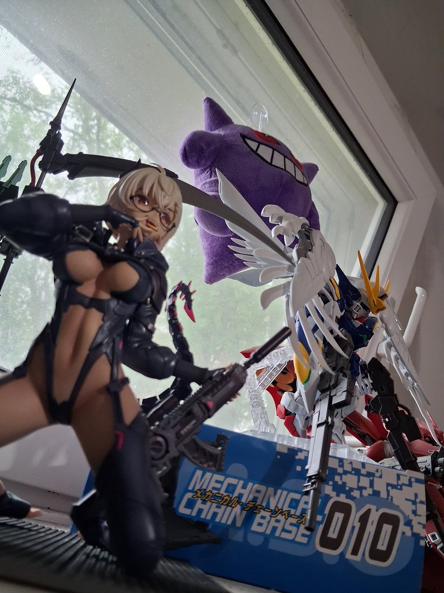 GreyAstray7's tweet photo. 💥 My @saruei figure has arrived! Absolutely love the quality of it! She'll sit nice beside the Forbidden, Wing Zero, and Gengar! 💥 https://t.co/UgSWEBQqnI