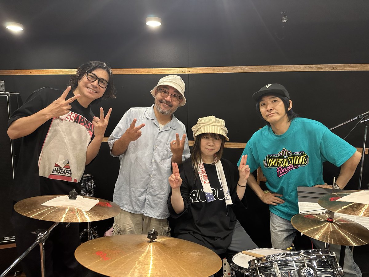 migumusic's tweet photo. いよいよ今週末、6/7(日)です！

京都KBSホールでやるイベント！

リハーサル終了。
ほぼ1回ずつしかやってなくて、、、良い雰囲気を壊さないようにお届けします！

#杏子　#オオヤユウスケ　#松本素生
#福田真一朗　#さとうまさし
#あらきゆうこ

https://t.co/5hZWourd4u https://t.co/gcd8SZArS2