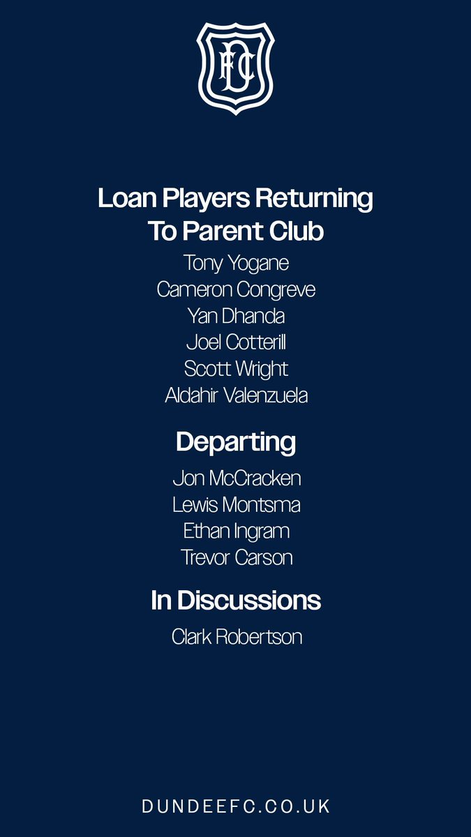 Dundee Football Club tweet media