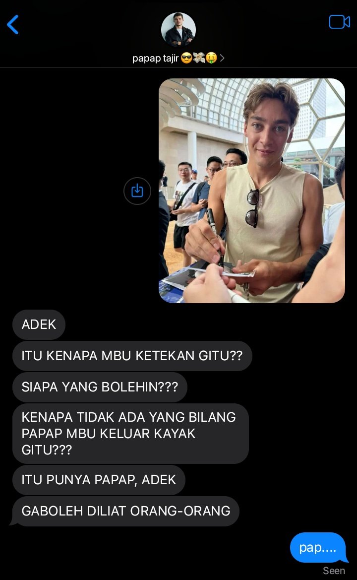starbieezx's tweet photo. #rustappen / #rustapenelli one tweet au

papap mana bisa marah kalo ke mbu 🤣 BTW adek mau gak ya? 👀🤭 https://t.co/wAzXQM91hr
