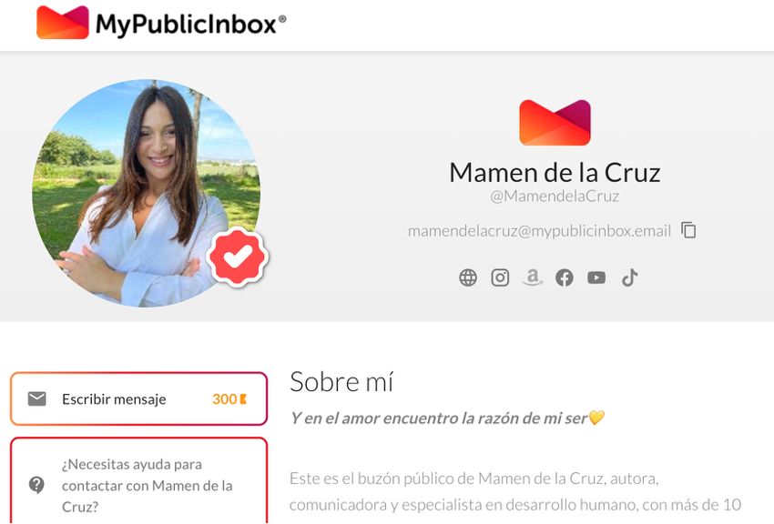 mypublicinbox's tweet photo. Damos hoy la bienvenida a la plataforma a Mamen de la Cruz, autora, comunicadora y especialista en desarrollo humano, es creadora del #Reto22, #Camino22 y autora del libro #vivirconalma. Un #perfilpublico que une emoción, espiritualidad y desarrollo personal para a ayudar a las personas. Conoce más sobre ella en…
https://t.co/gkakOG8Rfn