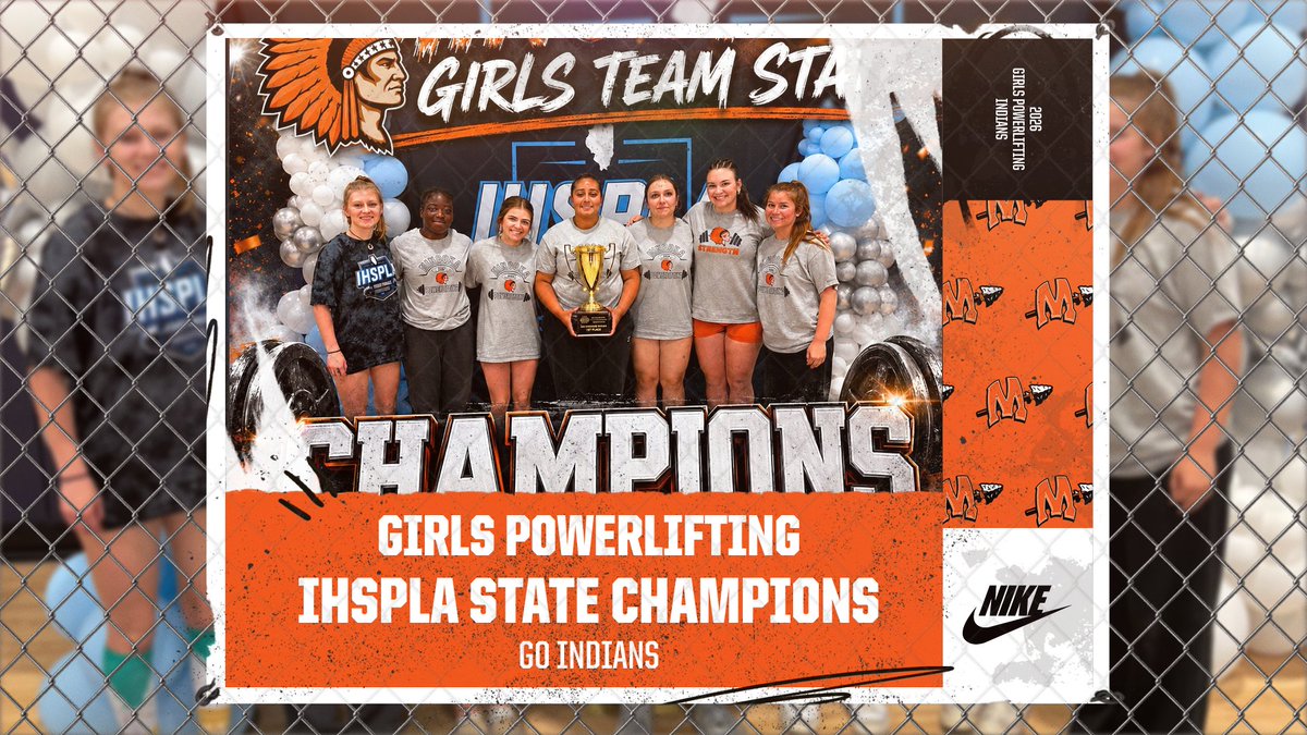 MCHS_AO's tweet photo. STATE CHAMPIONS! 🏆💪

Congratulations to our Girls Powerlifting team on winning the IHSPLA 2A State Championship! What an incredible accomplishment &amp; a testament to their hard work, dedication, and commitment to the weight room! https://t.co/9WWAnERnqO