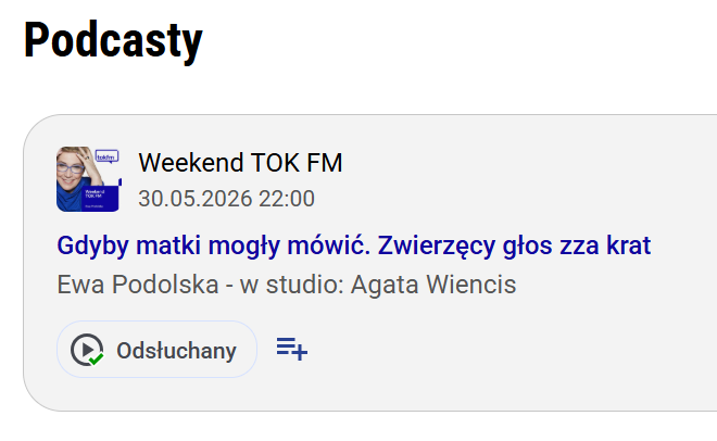 ciwf_pl's tweet photo. 🎙️"Świnie-matki to też matki, a wciąż zamykane są na fermach w ciasnych klatkach" - mówiła w audycji radia @TOKFM_NEWS u red. Ewy Podolskiej nasza menadżerka ds. kampanii, Agata Wiencis. 
Posłuchaj więcej o losie zwierząt hodowlanych i naszych działaniach: https://t.co/MJ2ZUtwpyN https://t.co/K9vM9ULHYl