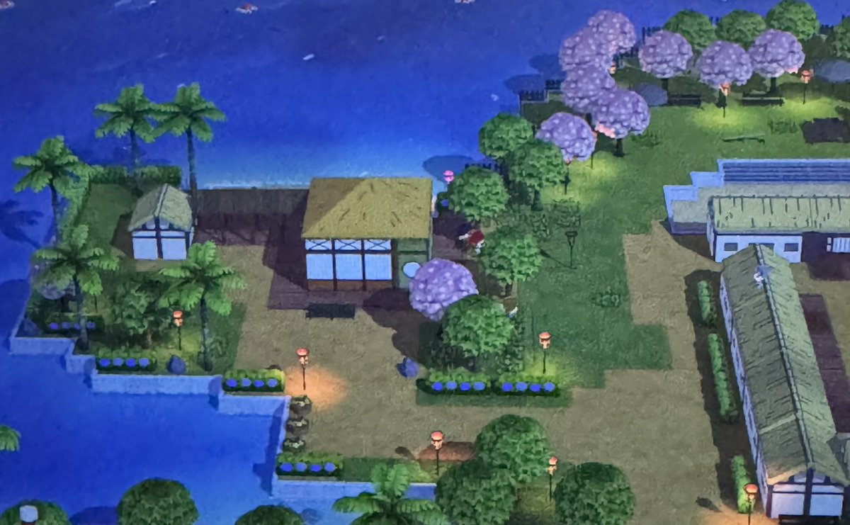 emtama_d's tweet photo. ﾄｯﾓの島なかなか🥷学園にできたから見て〜
地図わからなかったからだいぶ捏造🎶ｶﾞｸｴﾝﾁｮの庵もあるよ🎶 https://t.co/TKGvrbAo97