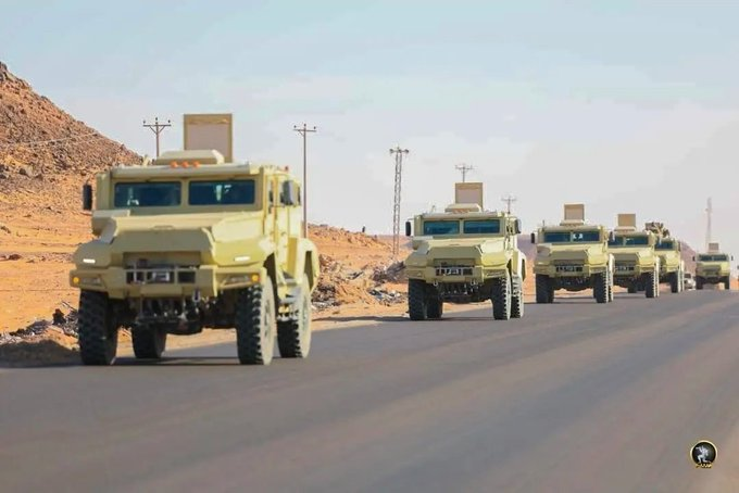 BashaReport's tweet photo. Libyan National Army #LNA #Libya 
#IMC #APC #MRAP 
SBM-59095S SPARTAK Special Armoured Vehicle https://t.co/9GdaJuhDvt https://t.co/g6zmaAU0nm