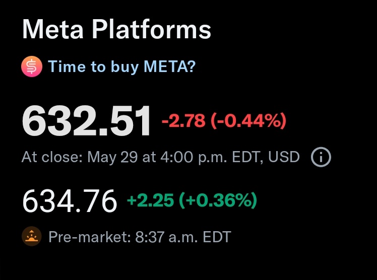 MallSeth's tweet photo. $AAPL $META ON RADAR 🚀 
JUNE 1,2026,MONDAY

$SPY $QQQ $SPX $NDX $DJI $GOLD $BTCUSD $TESLA $TSLA $MSFT $AMZN $APPLE $AMD $ARM $NYSE $META $NVDA $BAC $JPM $UNH
#MONOPOLY 
#FLAGSHIP 
#4CHAARTIST https://t.co/Bfq5N5SLBR