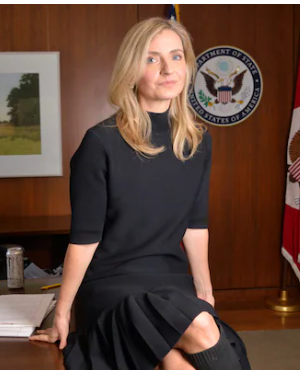 Tablesalt13's tweet photo. NEW: US State Department Undersecretary Rogers: 

"In 2021, Canadian media and institutions basically hallucinated the discovery of 215 children’s bodies in a mass grave near a former Catholic residential school." https://t.co/3AUo9JDyPB