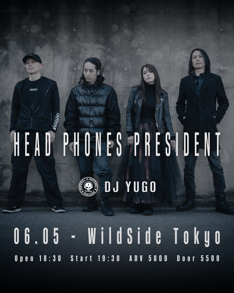 HPPofficial's tweet photo. 06.05 | WildSide Tokyo @WildSideTokyo 
　
🎫Tickets
https://t.co/5TaGUDlkww
🎫イープラス
https://t.co/dIJ91zCjWn https://t.co/987c3YviO1