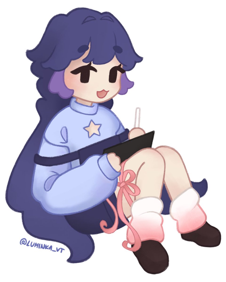 Luminka_VT's tweet photo. Hejo!
Przychodzę z projektem PNGTuber modelu wykonanego przeze mnie dla mnie ;D 
#vtuber #plvtuber #pngtubermodel #artist https://t.co/MuTRhtXCGC