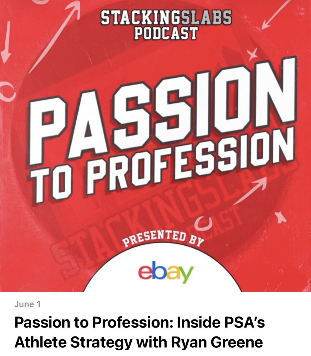 StackingSlabs's tweet photo. New episode of Passion to Profession with @ryanmgreene out now on the Stacking Slabs Network. 

https://t.co/JlRw4R1Uuh https://t.co/P4Dmq1vPx4