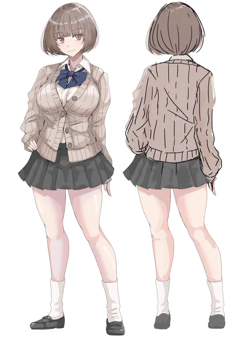 OCちゃんの両面印刷アクスタ作りたいな、と