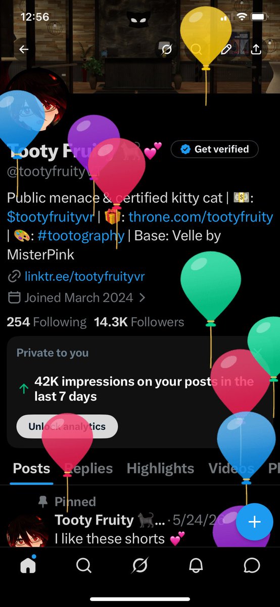 Tooty Fruity 🐈⬛💕 tweet media