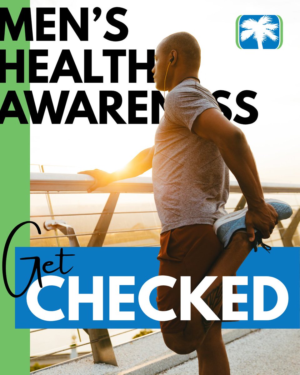 palms_medical's tweet photo. June is Men’s Health Month! Men often skip regular checkups, leading to serious health issues. Don’t wait! Schedule your physical exam today! ✅ #MensHealthMonth #Wellness #GetChecked https://t.co/k2zU0VXc5V