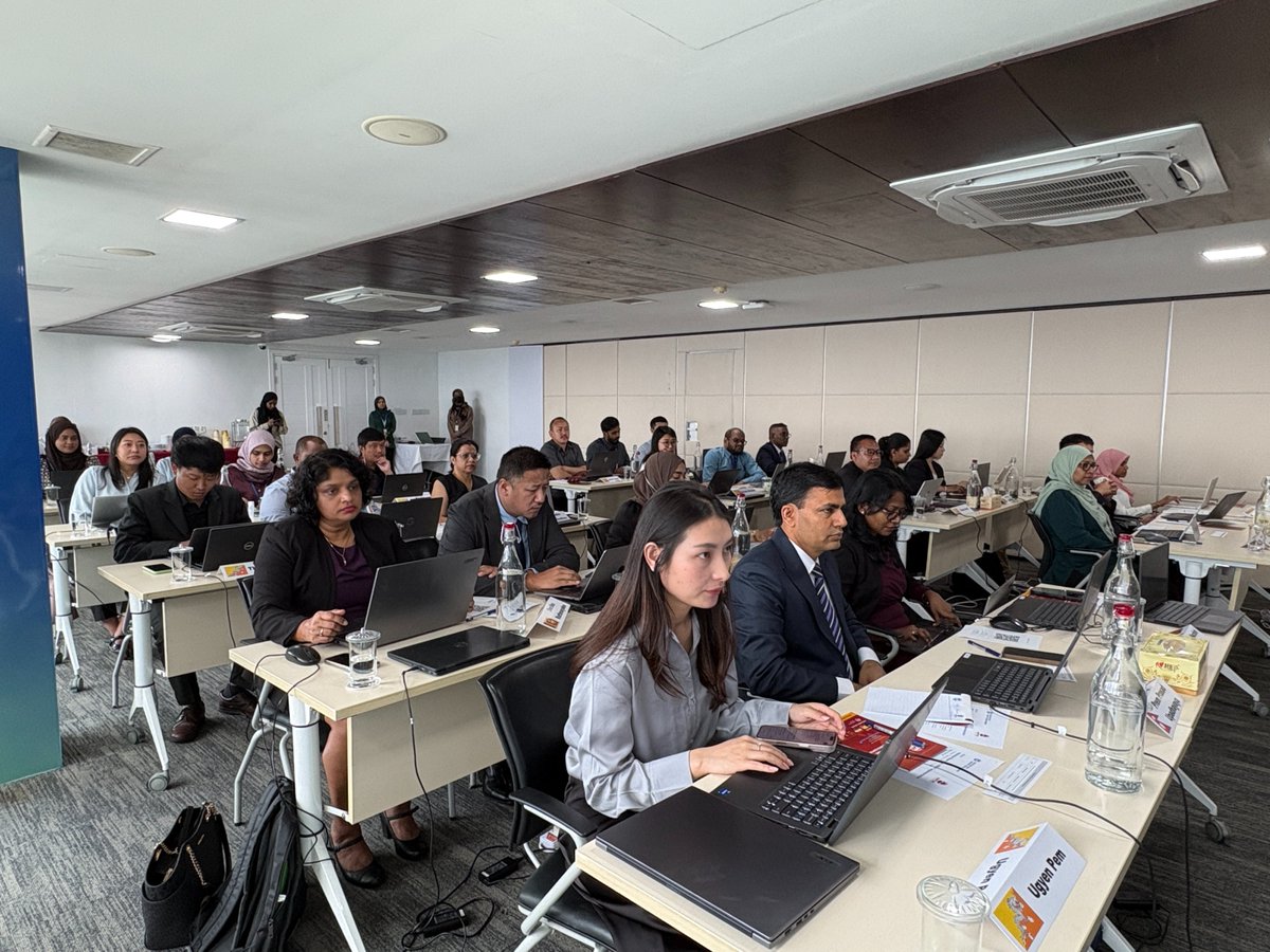 sarttac's tweet photo. Insurance supervisors from Bhutan, Sri Lanka and Maldives came together in Malé for SARTTAC workshop on IFRS 17 implementation, exploring the prudential implications of the new improved international reporting framework and the supervisory steps for effective implementation. https://t.co/zj0xkM6vgG