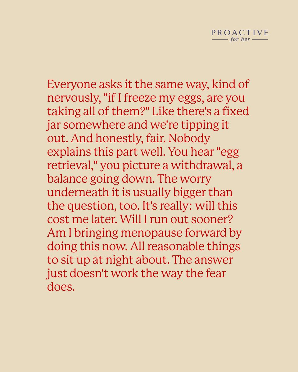 Team_Proactive's tweet photo. We hear this question all the time! 👀

The short answer? Nope, we definitely don’t take out all your eggs. 🥚✨

#eggfreezing #eggfreezingcost #eggfreezingjourney https://t.co/NsAnBSPmD2