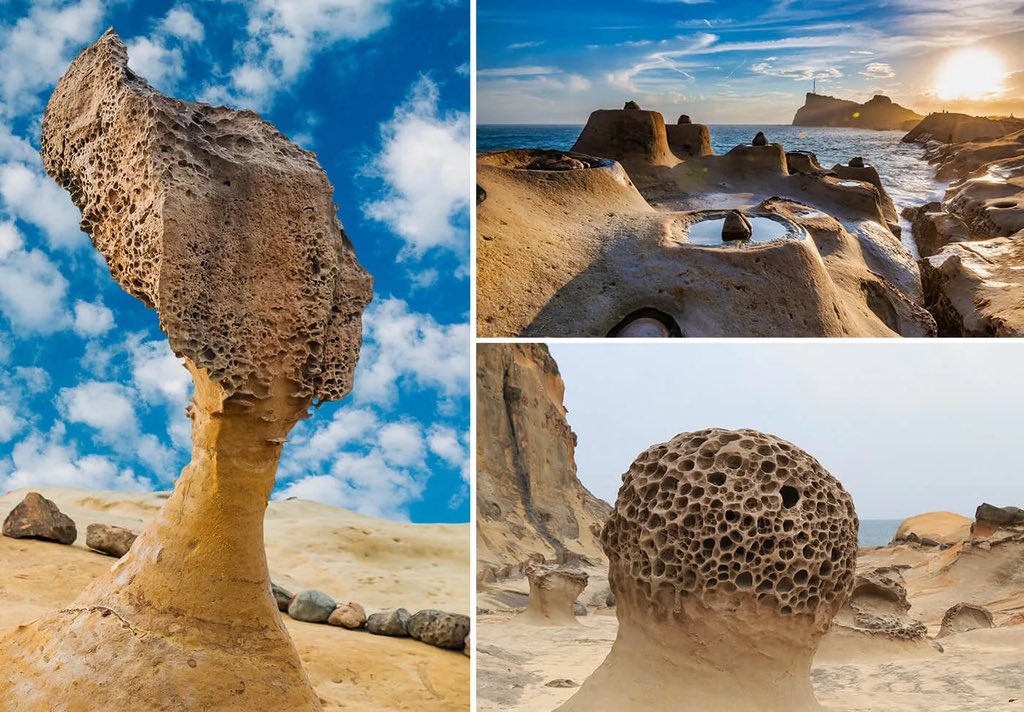 brenya_jhunior's tweet photo. Did you know?
Wind-blown sand acts like nature’s sandblaster! Over thousands of years, it carves massive rocks into these incredible mushroom shapes.
Pure geology in action 🔥
#WindErosion #DesertMagic #GeologyFacts https://t.co/IRyePelPbe