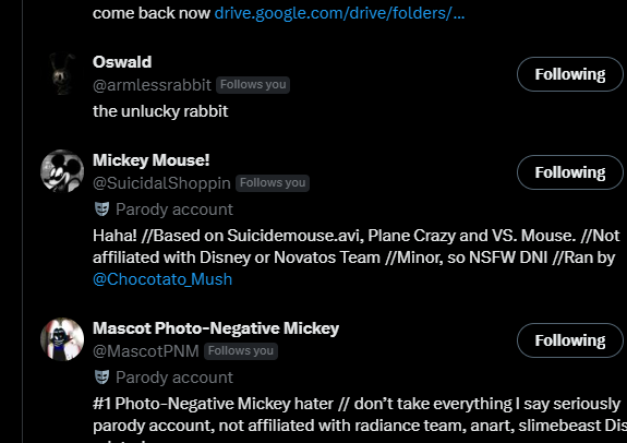 2011XfromFNAF3's tweet photo. // I love mickey mouse and fnati parodies, they're lowk cool asf https://t.co/3Lq65k6yO4