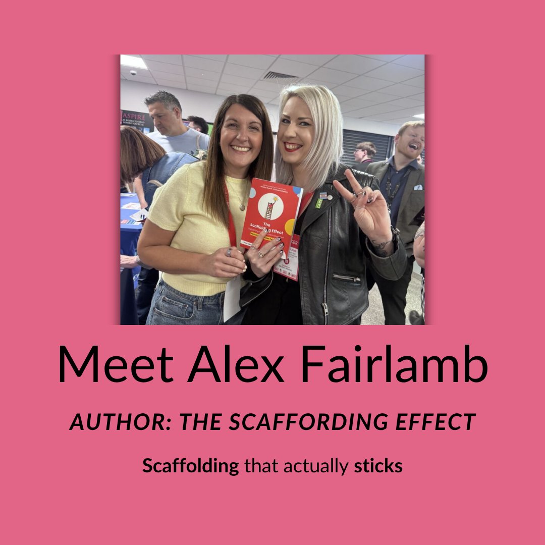 TheCTTL's tweet photo. Scaffolding isn’t “making it easier.” It’s making success more likely while keeping cognitive demand high. 

Academy 2026 faculty highlight: Alex Fairlamb’s session on practical scaffolding strategies.​

Join us https://t.co/rrSZcrIZty https://t.co/PiJ25vy2tv