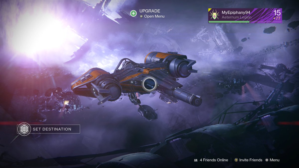 reosdffan's tweet photo. @lilybluuee I’m also going through destiny 1 on a fresh character at the minute and having the best time! Bring on June 9th though!! https://t.co/5rSJkPrSxk