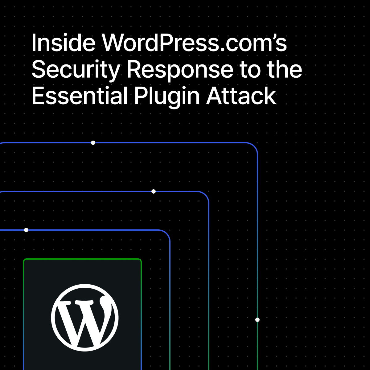 wordpressdotcom's tweet photo. Running a @WordPress site should not be a solo endeavor, and at https://t.co/eRvNKWaolr, security is of the utmost importance.

Case in point: earlier this year, more than 2,000 sites were targeted in a supply chain attack. See the thread to find out what we did about it. 🛡️ https://t.co/c663TyxdYp