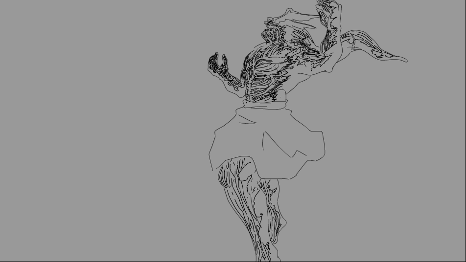 AlanbowePro's tweet photo. I need some creative ideas on mahoraga final moment for the movie.

So I have created almost a 30 second animation on mahoraga final moment but I am stuck at end where mahoraga entire skin is gone and only muscles remains.

Can some give me or draw some really mind-blowing pose I can use for muscles and bone destruction.

Would be a big help,you can dm me me here or write some good ideas