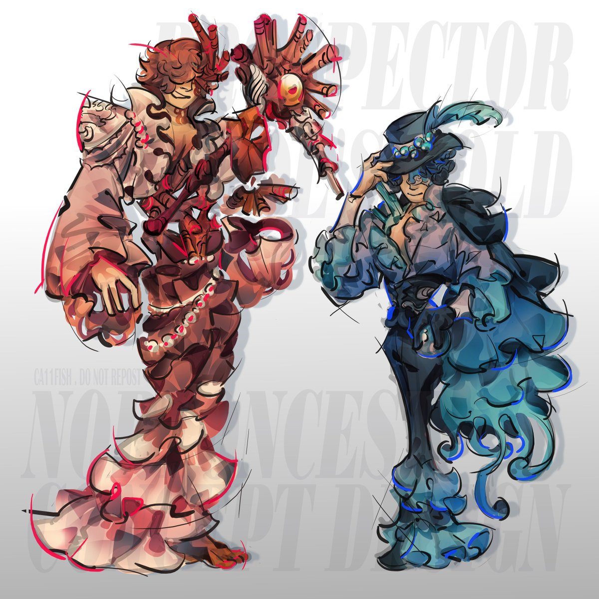 completednorton & fugo's design! #第五人格 #探鉱者 #identityv
