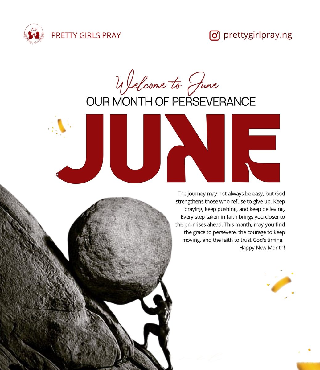 TheCreativeSosa's tweet photo. June is here!
Happy new month. In June, we become closer by each step to our goals, we hit milestones and fulfill purpose.

New month poster design for a few brand. ❤️ https://t.co/vXBYbVrNVm