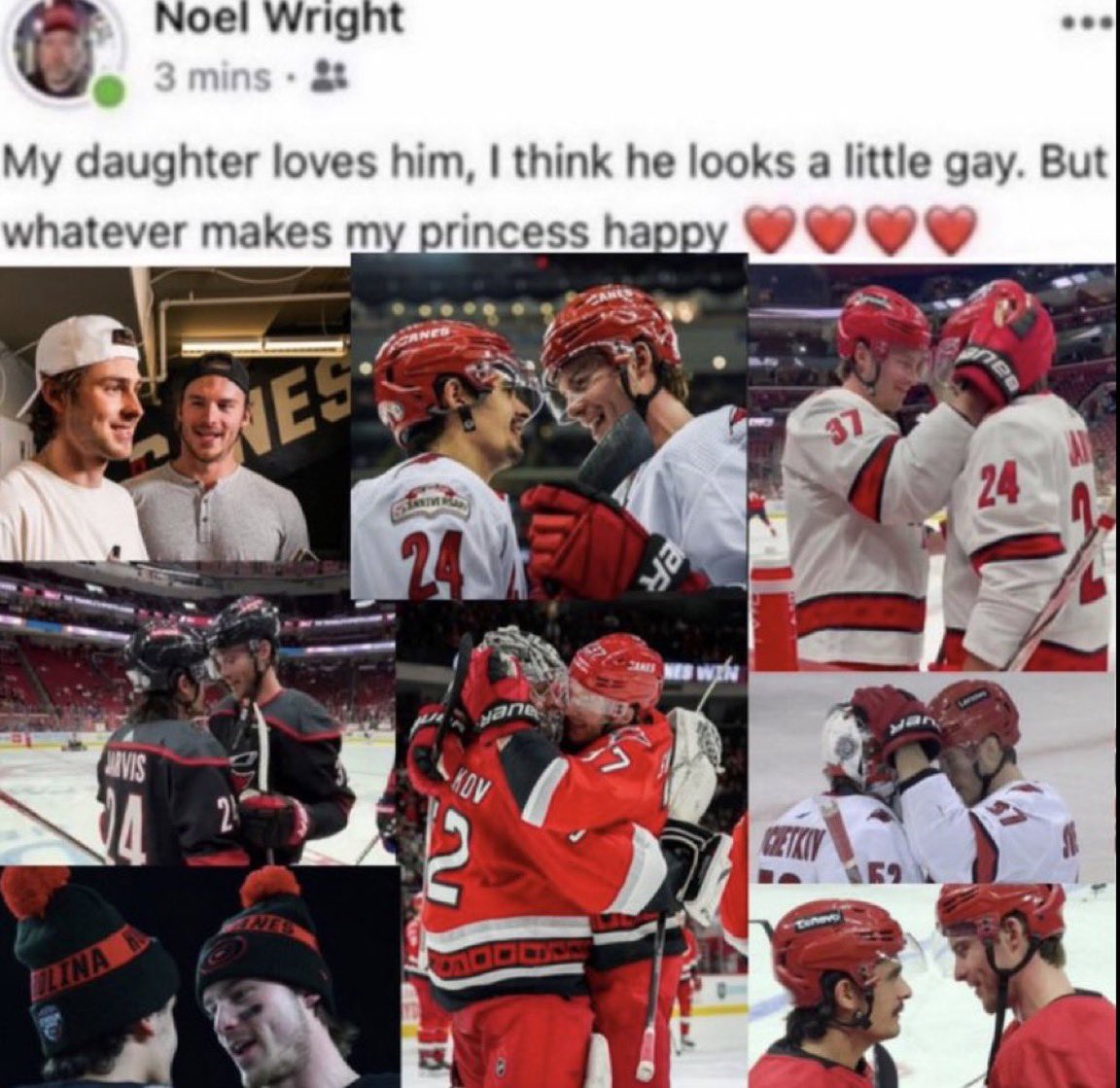 spongebobsloth's tweet photo. Happy pride month to whatever svech jarvis and pk have going on https://t.co/REBvjqRIWS