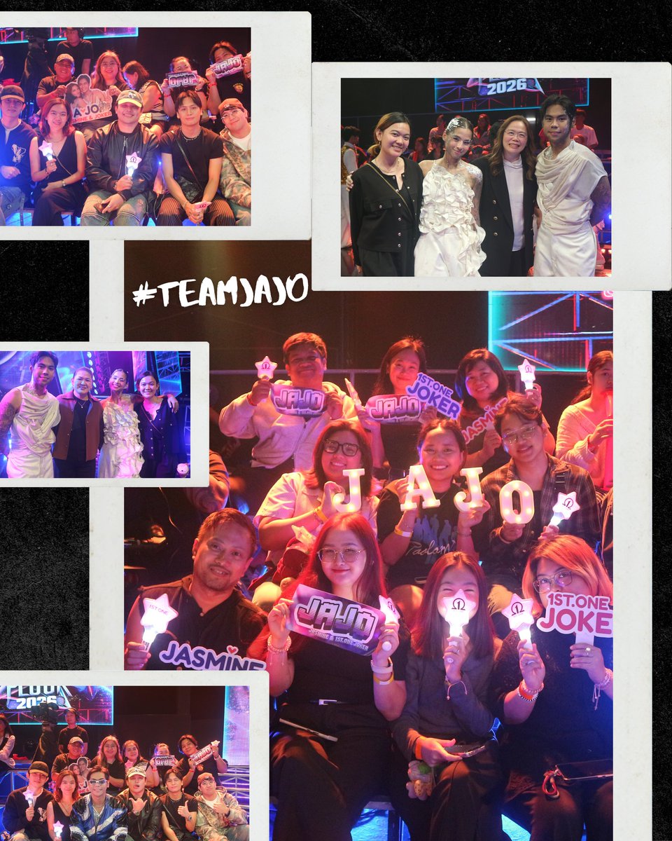 1stoneOfficial's tweet photo. The greatest win is the win against ones self. And definitely Joker and Jasmine won back to back battles and wars together. 🖤 Thank you for allowing us to be part of your Stars On The Floor journey. #TeamJAJO will forever be the champion who inspired our hearts. https://t.co/TVsiVIouXS