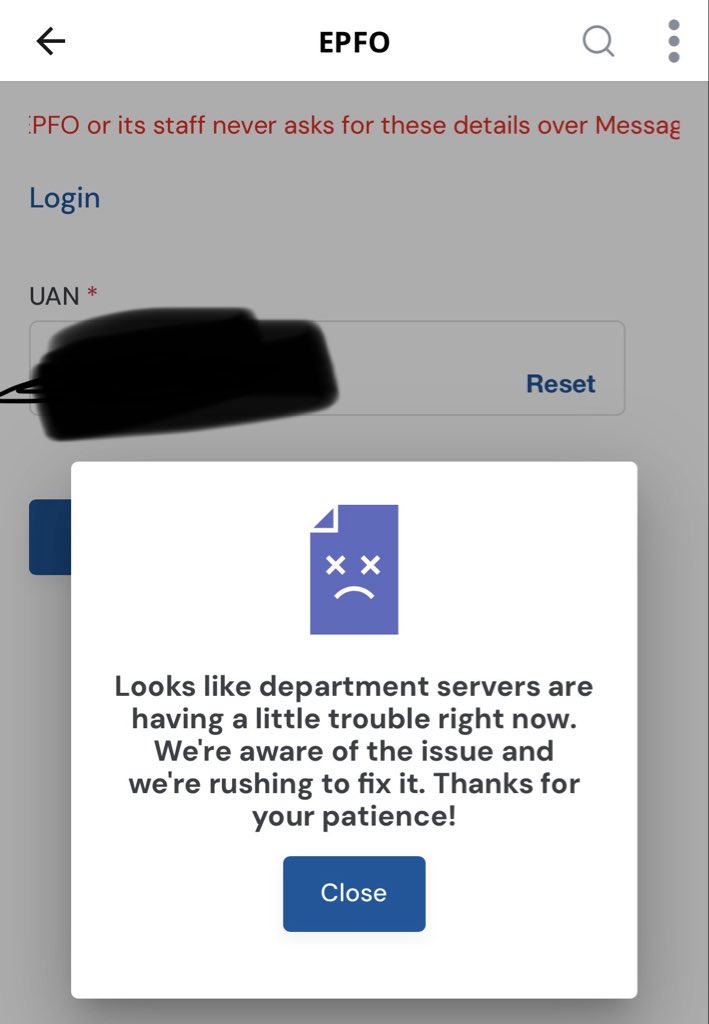 nyrIndian's tweet photo. @officialepfo can you people select a better vendor instead of these stupid tech vendors who are pathetic in their work? Do we Indians always have to use below average software’s despite paying so much tax ? https://t.co/LM56e1ecrj